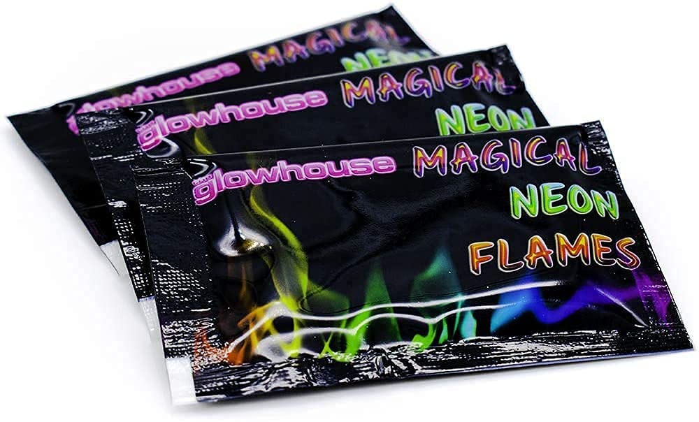 The Glowhouse Magic Neon Flames Mystical Fire Colourant (3 Pack)