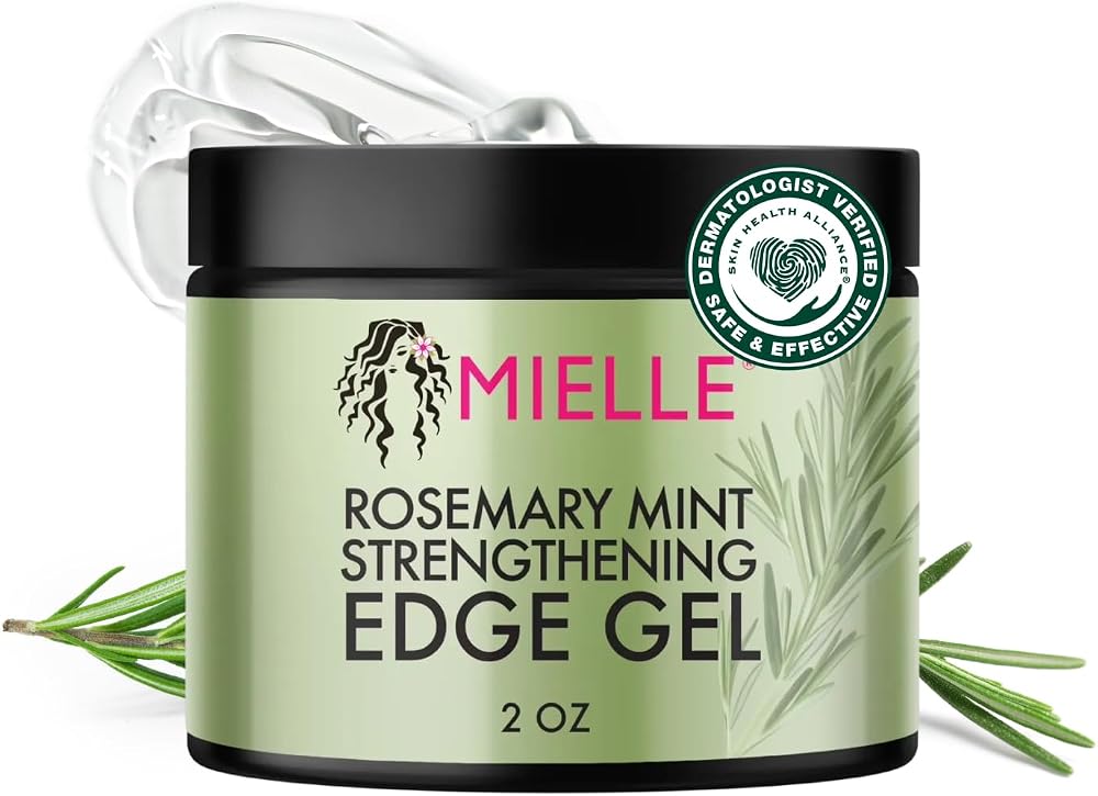 Mielle Rosemary Mint Strengthening Edge Gel 57 g White