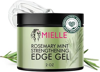 Mielle Rosemary Mint Strengthening Edge Gel 57 g White