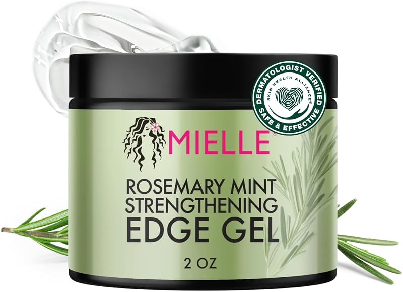 Mielle Rosemary Mint Strengthening Edge Gel 57 g White