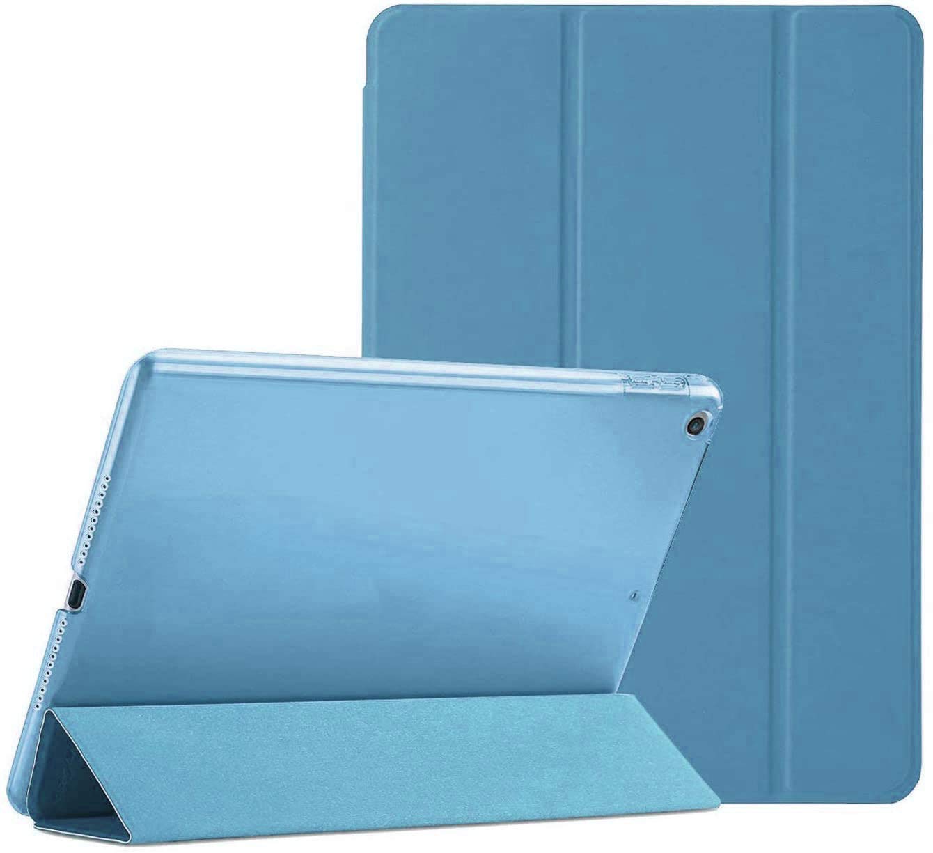 Smart Magnetic Case for Apple iPad Pro 10.5 (2017), Air 3 (2019) with Auto Sleep/Wake function (Aqua)