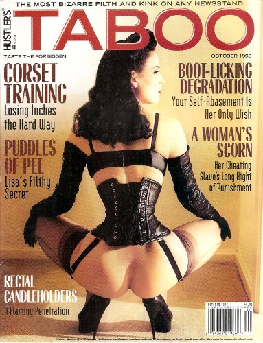 Taboo Magazine October 1998 Dita Von Teese