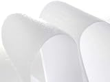 On1shelf White Sew On Hook and Loop Tape Set 5cm-1m Nylon Back view 2