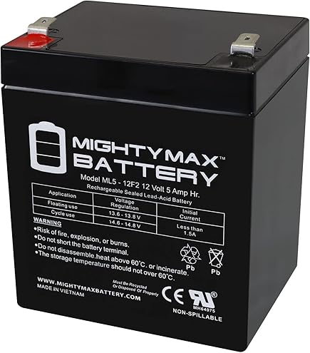 Amazon.com: Mighty Max Battery 12V 9AH SLA Replacement Battery for Firman  4550 Watt Generator P03612 : Health & Household