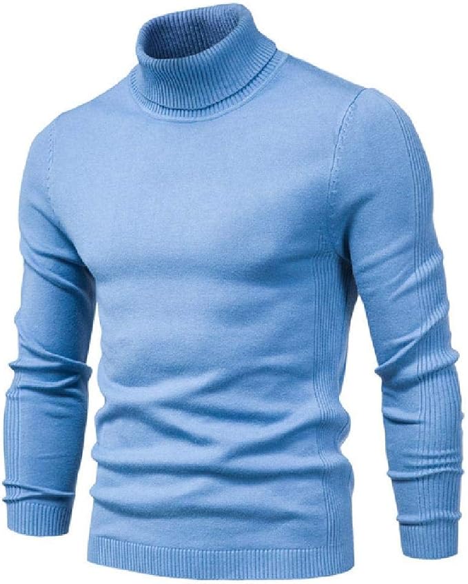 U/A New Winter Turtleneck Thick Mens Sweaters Casual Turtle NeckColor