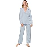 Eberjey Women's Gisele Rib The Long Pajama Set