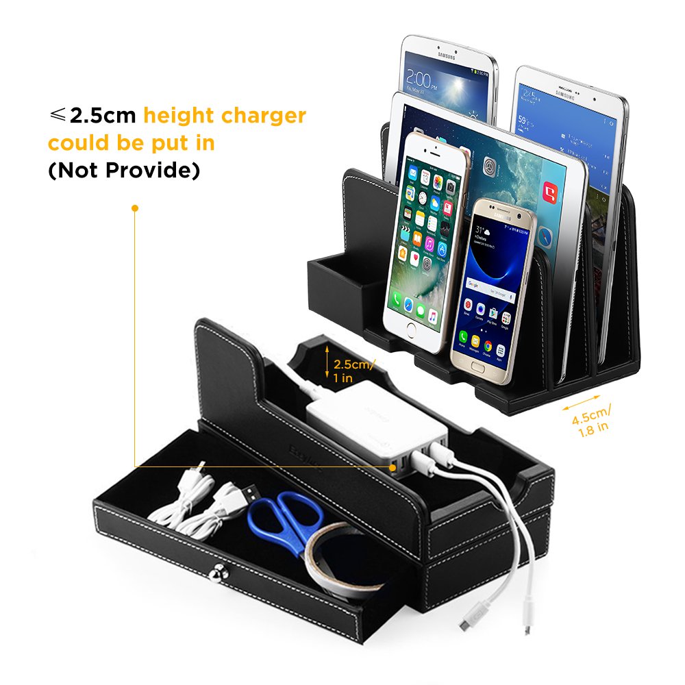 EasyAcc Multidevice Charging Organization Station Storage Docks Stand