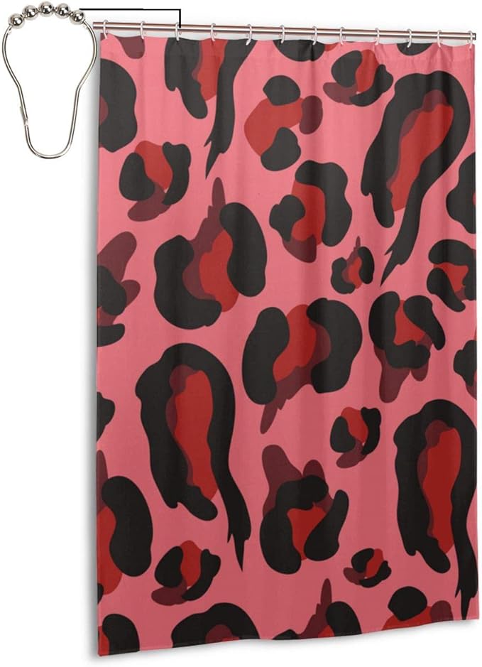 Amazon.com: ITE Art Seamless Pattern with Red Leopard Skin ...
