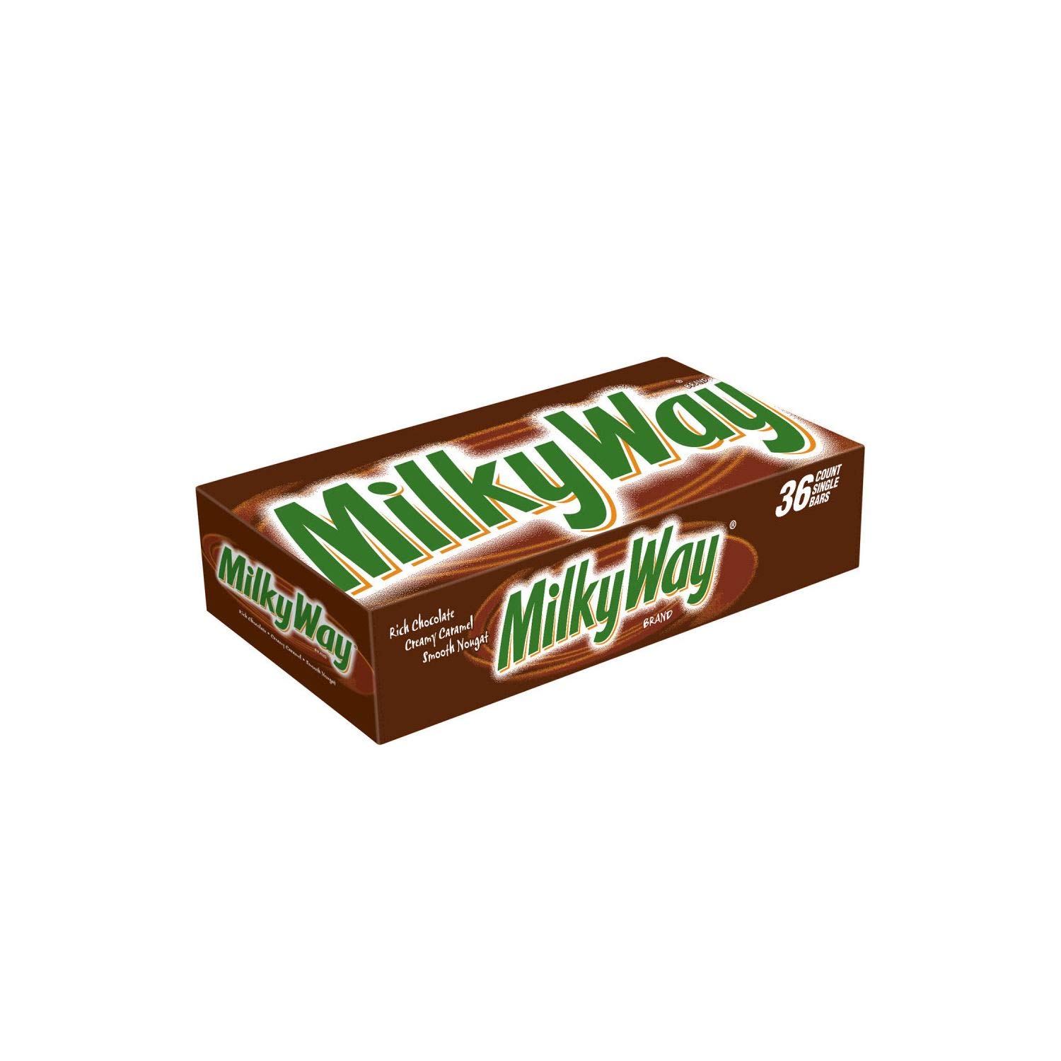 Milky Way Caramel Chocolate Full Size Candy Bars 1.84 oz. 36 ct. (pack of 3) A1