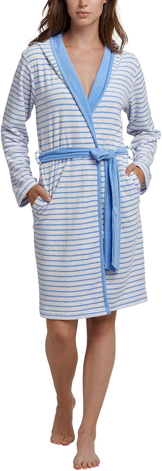 bademantel damen lang schiesser