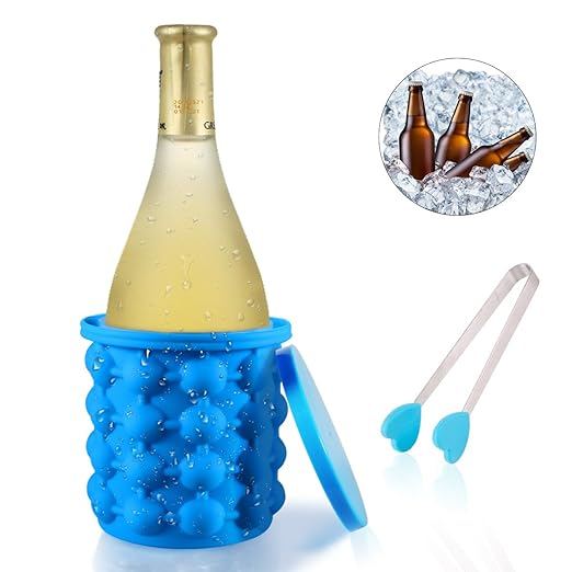 Axuan Ice Genie - Cubitera de hielo de silicona para hacer moldes ...