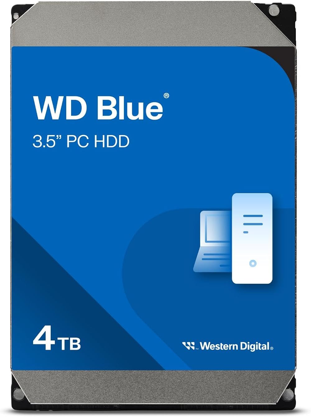 WD Blue 4TB 3.5" Internal HDD 5400 RPM SATA 6 Gb/s 256MB Cache 2 Year Warranty