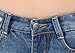 Chouyatou Women's Classic Five-Pocket Oversized Denim Shorts (XX-Large, Blue)