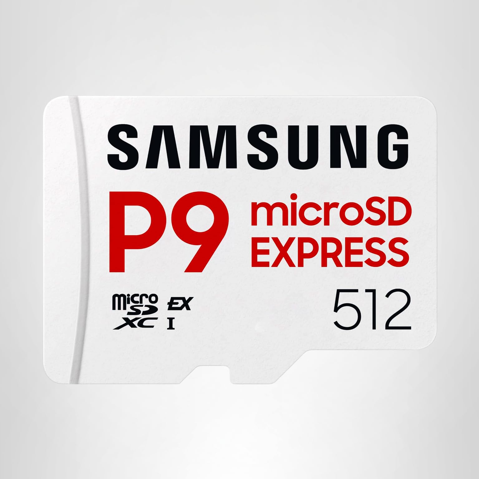 Samsung P9 Express microSD Express Card, 512GB microSDXC Memory Card, Up to 800 MB/s, for Nintendo-Switch ™ 2, (MB MK512T/AM)