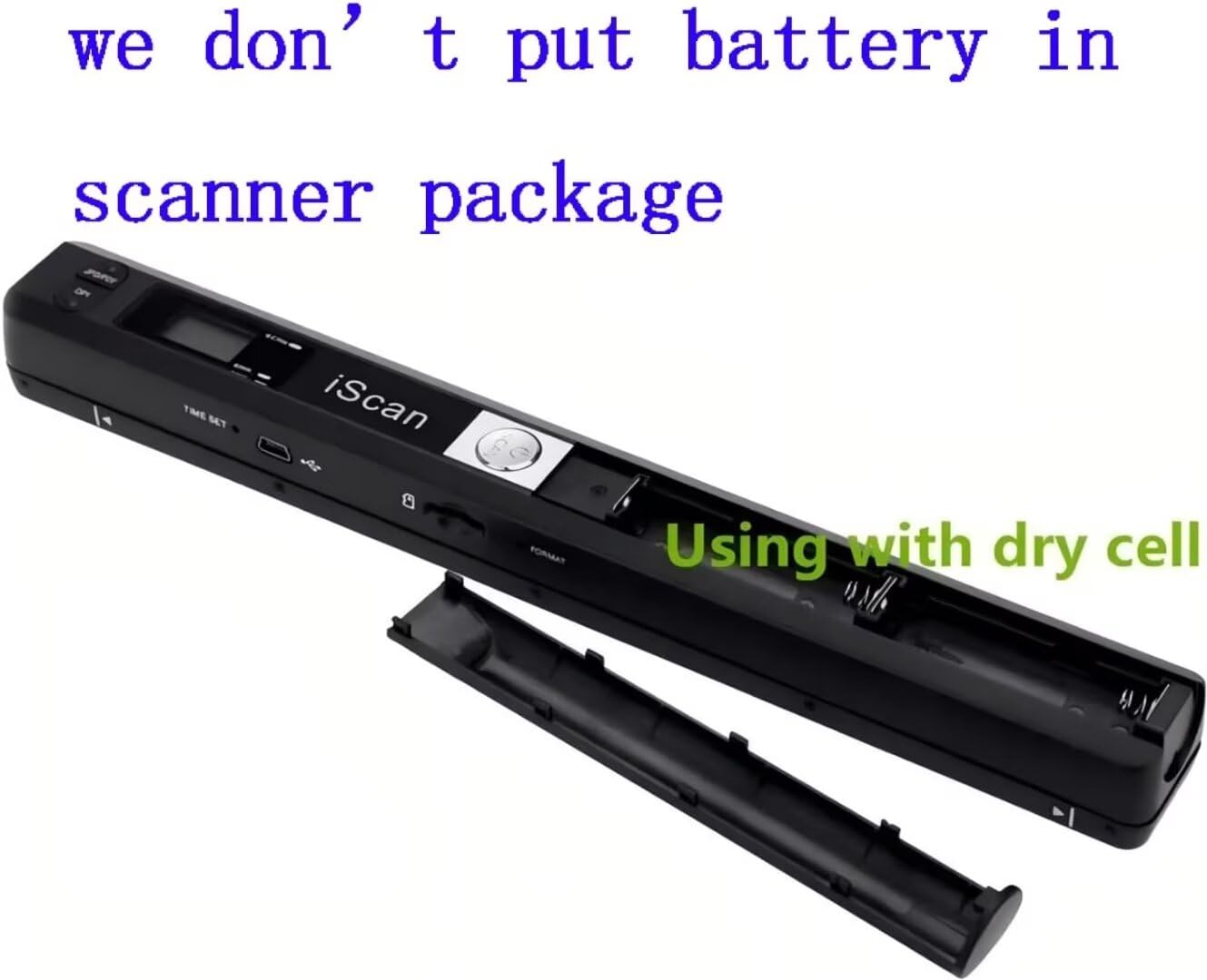 Without SD Card,Portable Handheld Color Photo Scanner for A4 Documents,Business Card,Books, Receipt,Pictures up to 900 DPI, Uploads Images to Computer Via USB Cable, Needn't Driver,JPG/PDF