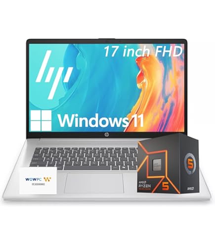 Amazon.com: HP 17.3 Inch FHD Business Laptop, 13th Intel i5-1335U
