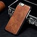 Iphone 6/6S Leather Wallet Phone Case Magnetic Back Case Protective Flip Cover with Card Slots Yellow