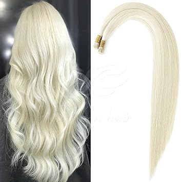 Amazon Com I Tip Hair Extensions 100 Virgin Human Hair