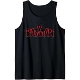 The Batman Logo with Red Bat Tank Top