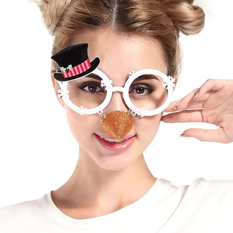 Zoylink Weihnachtsglas-Dekorative Hut-Partei-Glas-lustige Glas-Partei-Bevorzugung