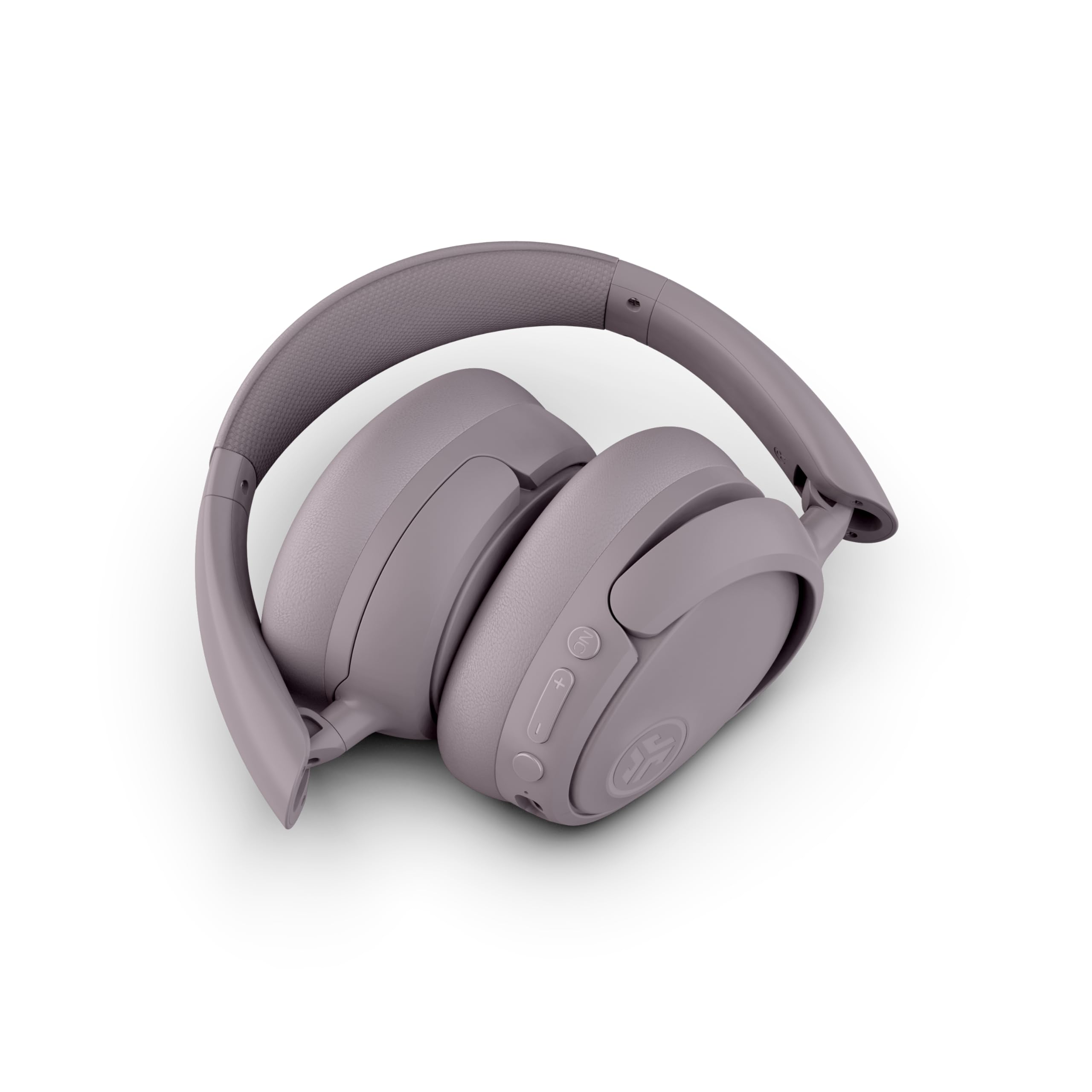 JLab JBuds Lux ANC Wireless Headphones, Mauve, Hybrid Active Noise Cancelling, Customizable Sound, Spatial Audio Compatible, Premium Over-Ear Bluetooth Headset