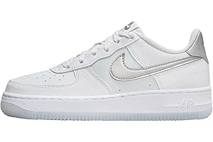 Nike Air Force 1 Big Kids' Shoes (DV7762-300, Jade ICE/White/Pink Spell/Guava ICE)
