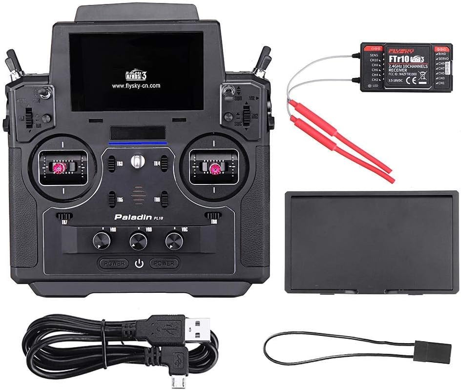 Remote Control Transmitter FSFTr10 Receiver HVGA 3.5 Inch TFT Touch Screen FSPL18 Paladin 2.4G
