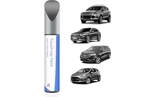 PARTS4EV UJ Sterling Gray Metallic Touch Up Paint Compatible with Ford Exact Match–Chips and Nicks Touch Up