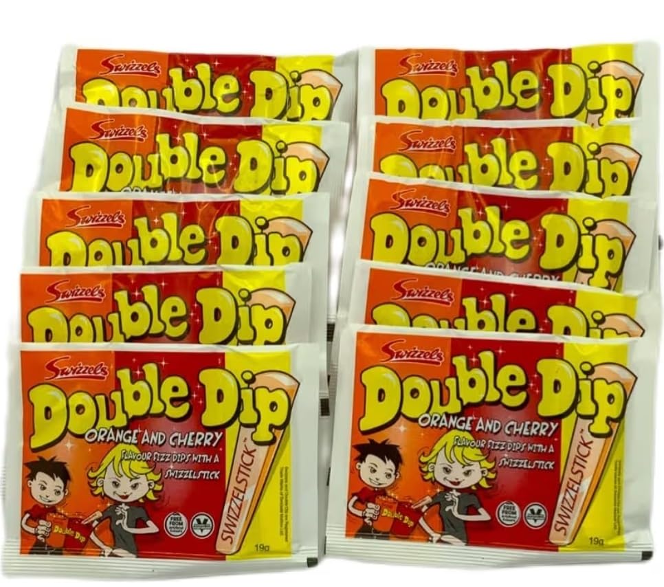 10 x Swizzles Double Dips Party Filler Sweets Candy Wedding Retro Party Birthday