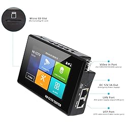 WSDCAM 4" Portable Wrist IP Camera Tester - 4K