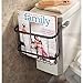 iDesign York Lyra Steel Over-the-Tank Magazine Holder - 9.25