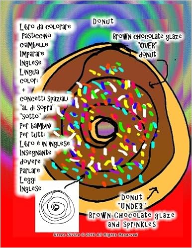 Amazoncom Libro Da Colorare Pasticcino Ciambelle Imparare