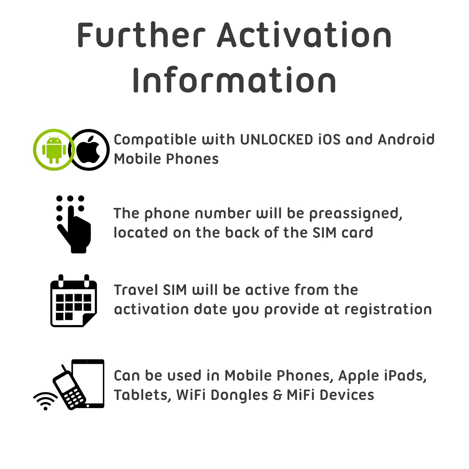 Thailand Travel SIM Card (15 GB, 8 Days). AIS Thailand SIM Card for Tourists w/Free AIS WiFi & Prepaid Talktime. 3-in-1 4G Hotspot Card w/Standard, Micro, & Nano SIM Card for Unlocked Phones