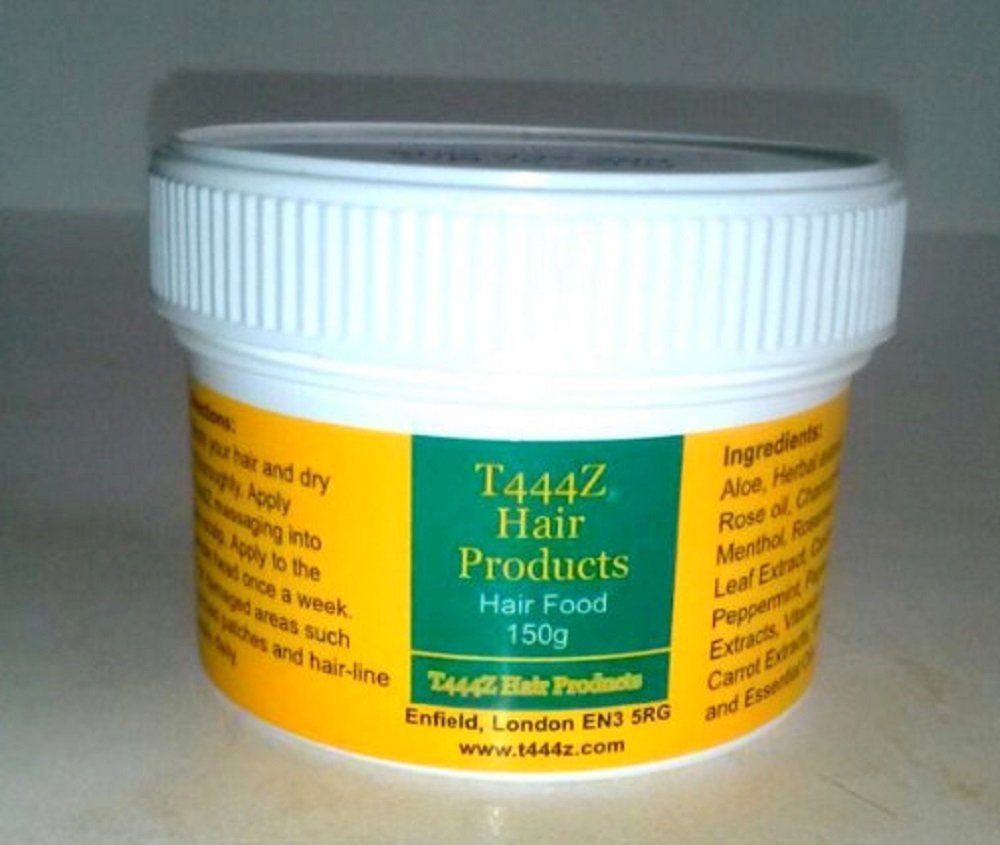 Amazon Com T444z Hair Food 150 Grama White Jar By T444z Beauty