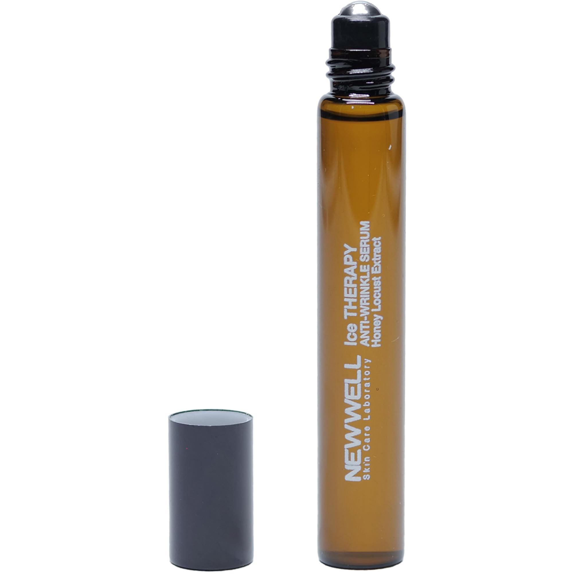 Newwell Ice Therapy Eye Roll-On Cooling, Ceramide Eye Serum Against Wrinkles and Dark Circles, Eye Roller with Honey Extract, Anti-Ageing Eye Cream, Eye Care, 10 ml