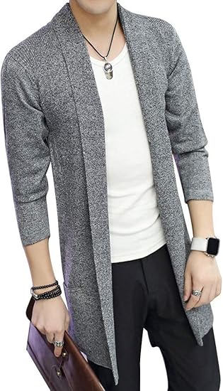 Amazon J Store ジェイストア ジャケット 長袖 春 ロング カーディガン 大人 上着 シンプル 前開き メンズ M Xl カーディガン 通販