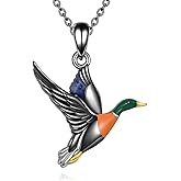 YAFEINI Highland Cow/Capybara Gifts Necklace Sterling Silver Animal Necklace Capybara/Highland Cow Jewelry Creative Gifts for Women