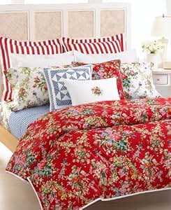 Amazon.com: Ralph Lauren Belle Harbor Floral King Duvet