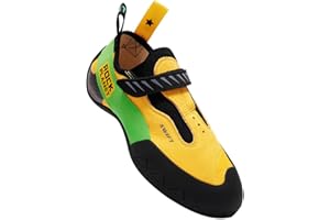 Men Women Sport Climbing Shoes Lightweight Bouldering Shoes with Sticky Rubber Sole for Indoor Outdoor Climbing Gym Breathabl