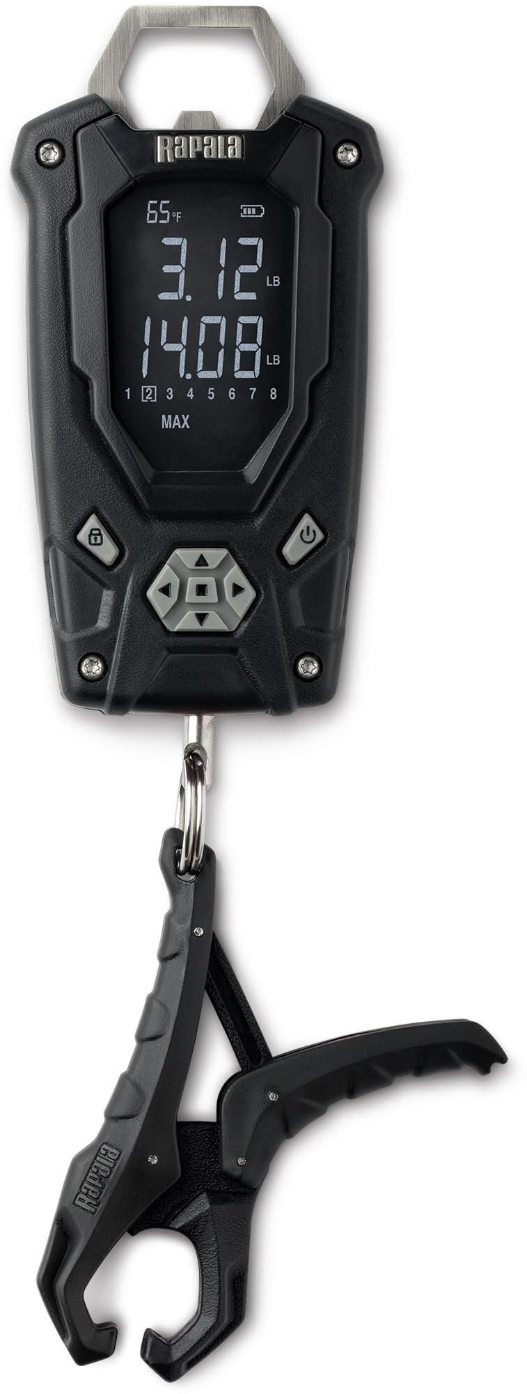 Rapala RHCDS50 High Contrast Digital Scale,Black, 50 lbs.