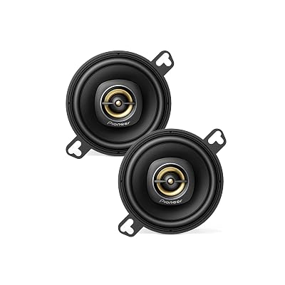 PIONEER A-Series Plus TS-A879 3.5” 2-Way Speakers (Pair) – 100W Max, Balanced Sound + Smooth Treble, Great Stock Replacement, Easy Installation