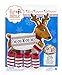 Elf Pets: A Reindeer Tradition with Cuddly Reindeer and Polar Pattern Reversible Saddle Blanket and Socks