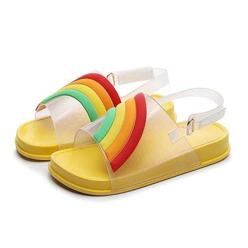 girl yellow sandals