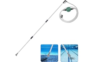 JJI Hot Tub Vacuum Spa VacManual Cordless Spa Vacuum Cleaner for Inflatable Hot Tub with Constant Suction Handheld Cordless Pool Vacuum for Above Ground Inflatable Swimming Pool, Hot Tub Spa (Green)