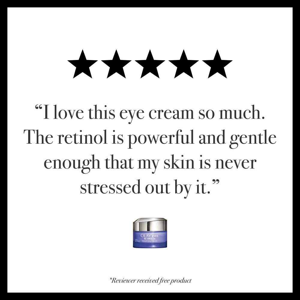 Olay Regenerist Retinol Eye Cream, Retinol 24 Night Eye Cream, 0.5oz + Whip Face Moisturizer Travel/Trial Size Bundle: Beauty