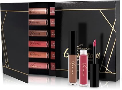 Stella Di Natale Liquido Appiccicoso.Set Di Rossetti Liquidi Di 12 Colori Dall Effetto Opaco Dalla Texture Non Appiccicosa A Lunga Tenuta Set Di 12 Amazon It Bellezza