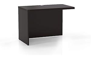 SAFCO Mayline AR4224LDC Aberdeen Return 42"W x 24"D for Use with Credenza, Desk or Extended Corner Desk, Sold Separately, Mocha Tf