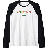 Eric Carle The Very Hungry Caterpillar Feast Children's Book Raglan Baseball Tee