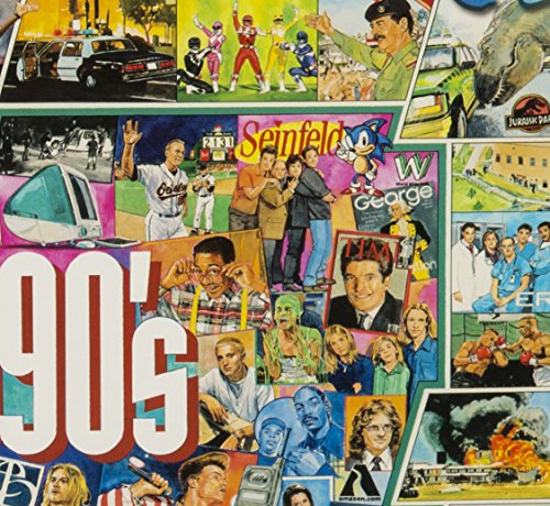 White Mountain Puzzles - The 1990s - 1,000 Piece Jigsaw Puzzle