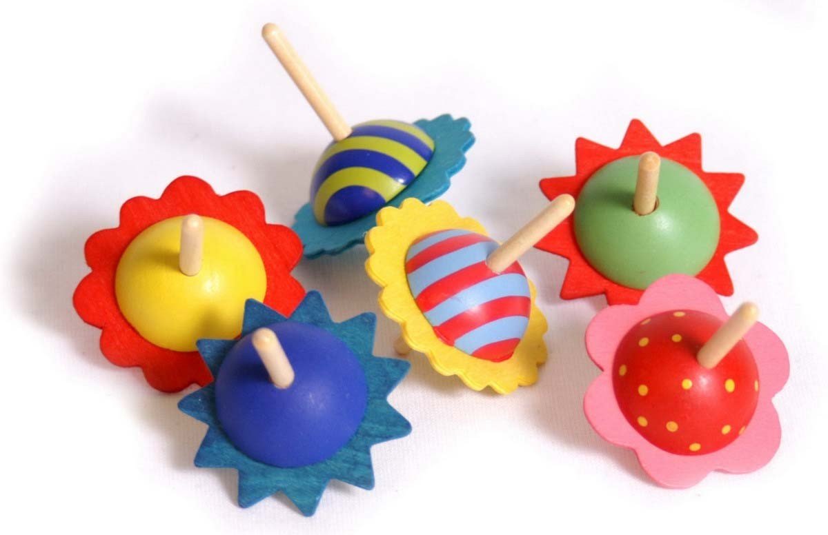 Trottole Animali Set da 6